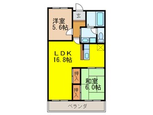 ｸﾞﾗﾝﾃﾞｨ-ﾙ小山の物件間取画像